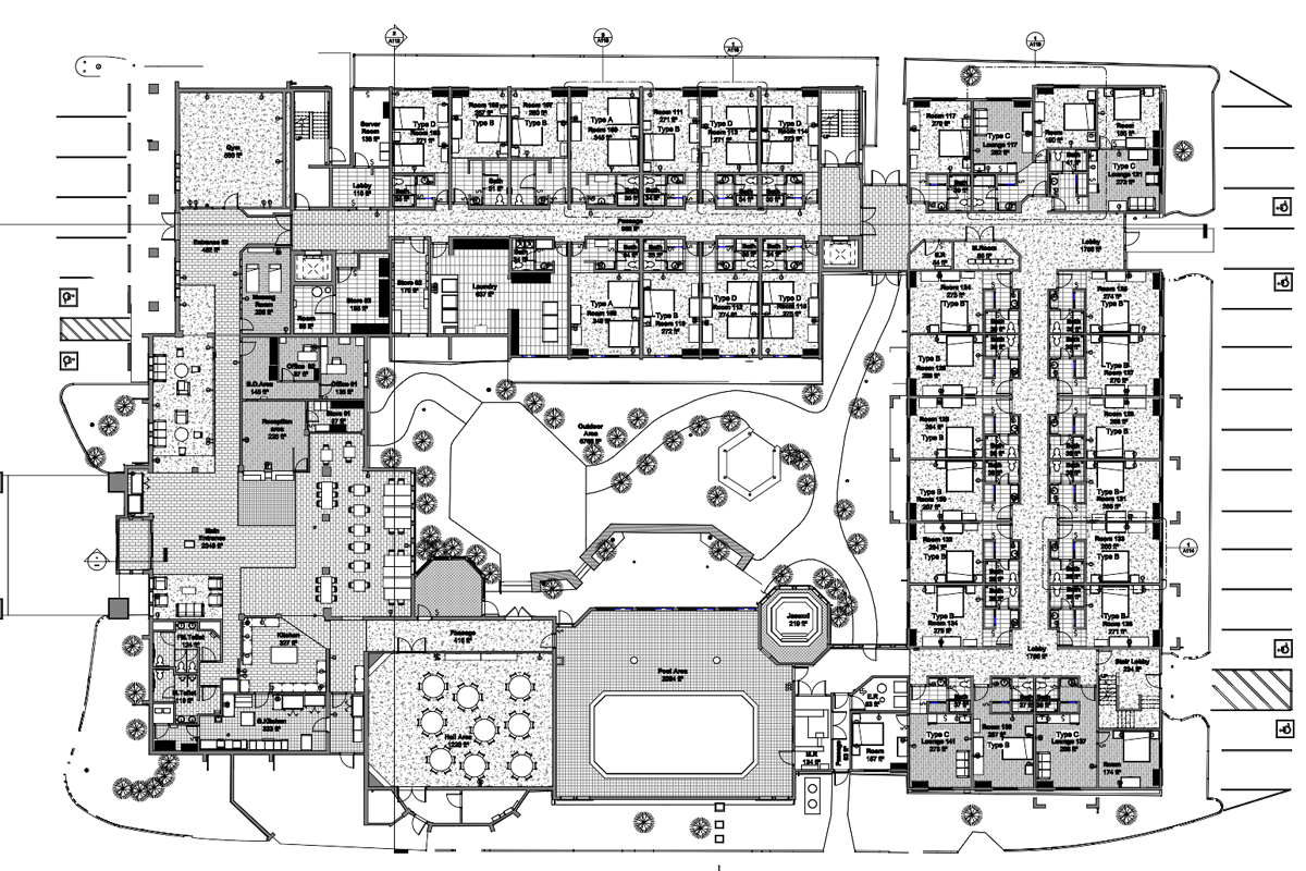 LOD300 Revit model structured for renovation planning