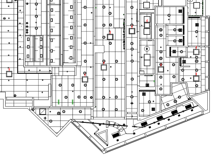 As-Built Documentation - as built reflected ceiling - 2D plans - GeoMaus Services