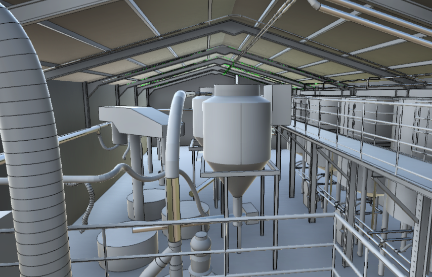 GeoMaus serving Industrial Facilities - BIM / Revit Model - MEP Documentation