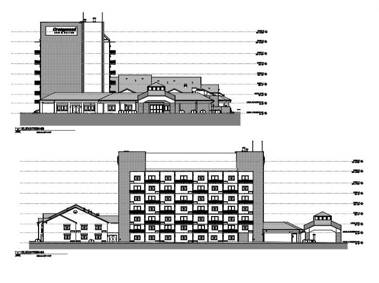 Measured Building Survey Services - Building Elevations - What We deliver - GeoMaus