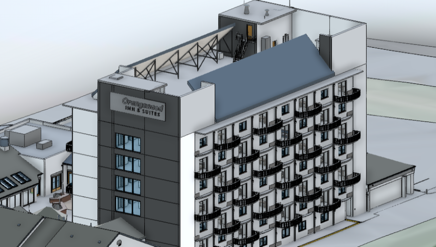 Orangewood Existing Conditions BIM - Scan to BIM services - Revit Model
