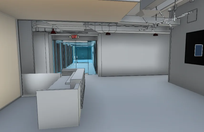 GeoMaus serving Offices- BIM Model / Revit Model - MEP ocumentation