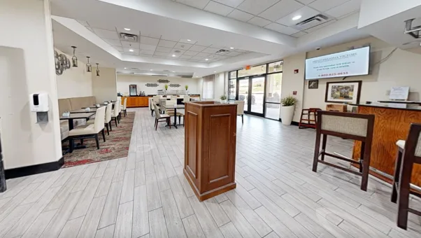 Matterport virtual tour of Hilton Reception