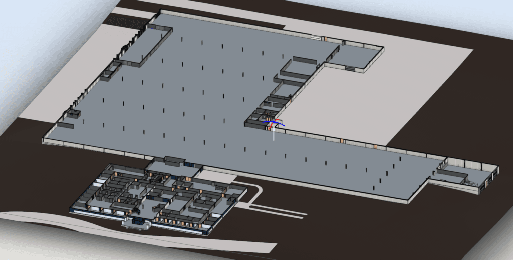 Final BIM/Revit Model - 3D Model from laser scan