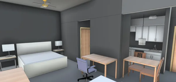 BIM/Revit Model - Hilton Hotel existing conditions - As Built Survey