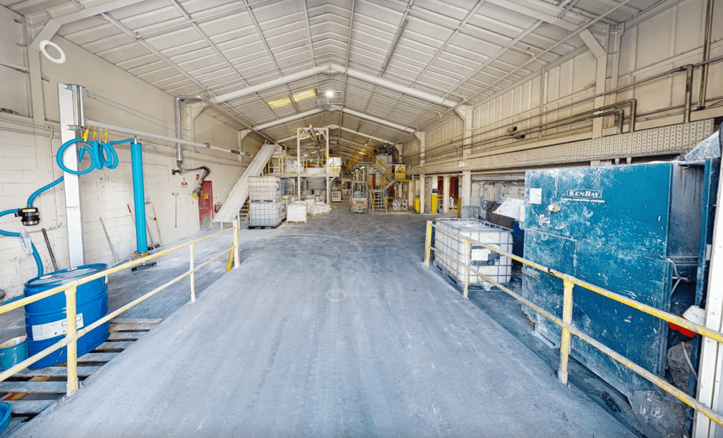 Virtual Tour Paint Manufacturing Plant - Ireland Industrial Building Scan