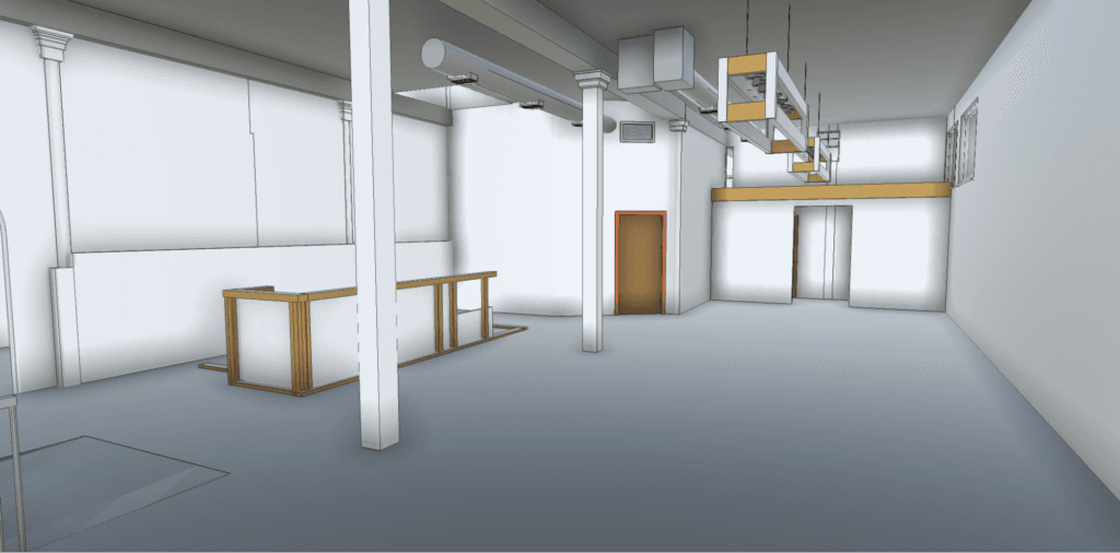 CA Restaurant - Project Deliverables - Revit Model of Interior