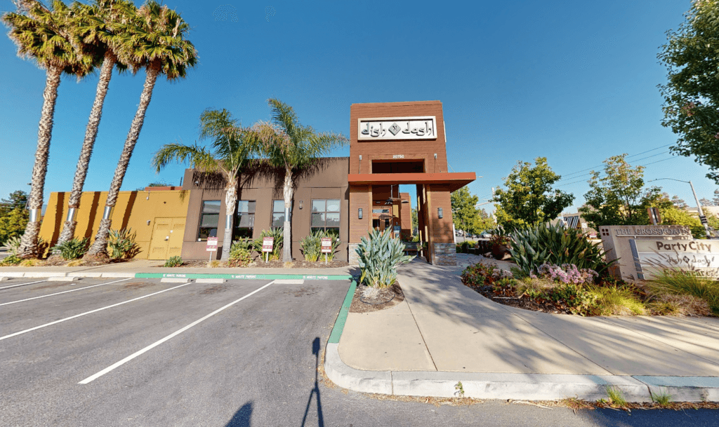 Cupertino CA Hotel featured image - Restaurant extreior view - Dish n' Dash