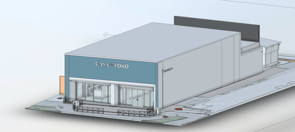 Full 3D model of the building - BIM Modelling and Measured Building Survey for existing conditions