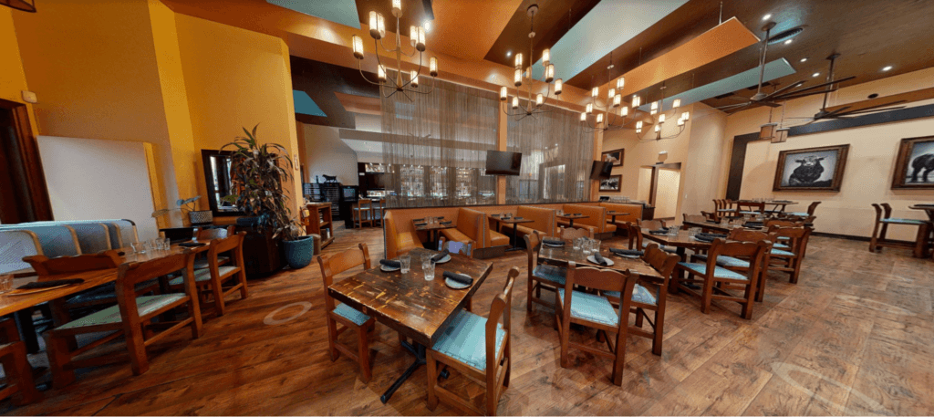 Existing Condition BIM Model for the restaurant in Hayward - Restaurant before the capture
