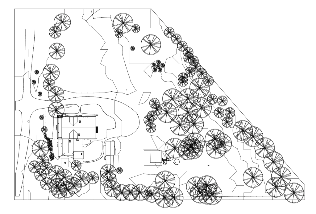 Multi-Residential Property - Sonoma, CA - Topographic survey - Site Survey & before the capture snap