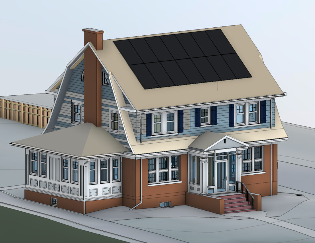 Tudor-style Luxury residential in New jersey - BIM Model and San to BIM services provided