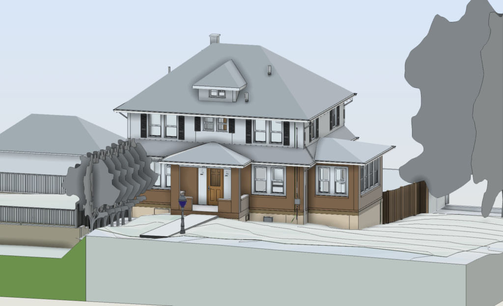 Luxury Residential - Teaneck NJ - Scan-to-BIM Revit Model after Laser Scan for renovation